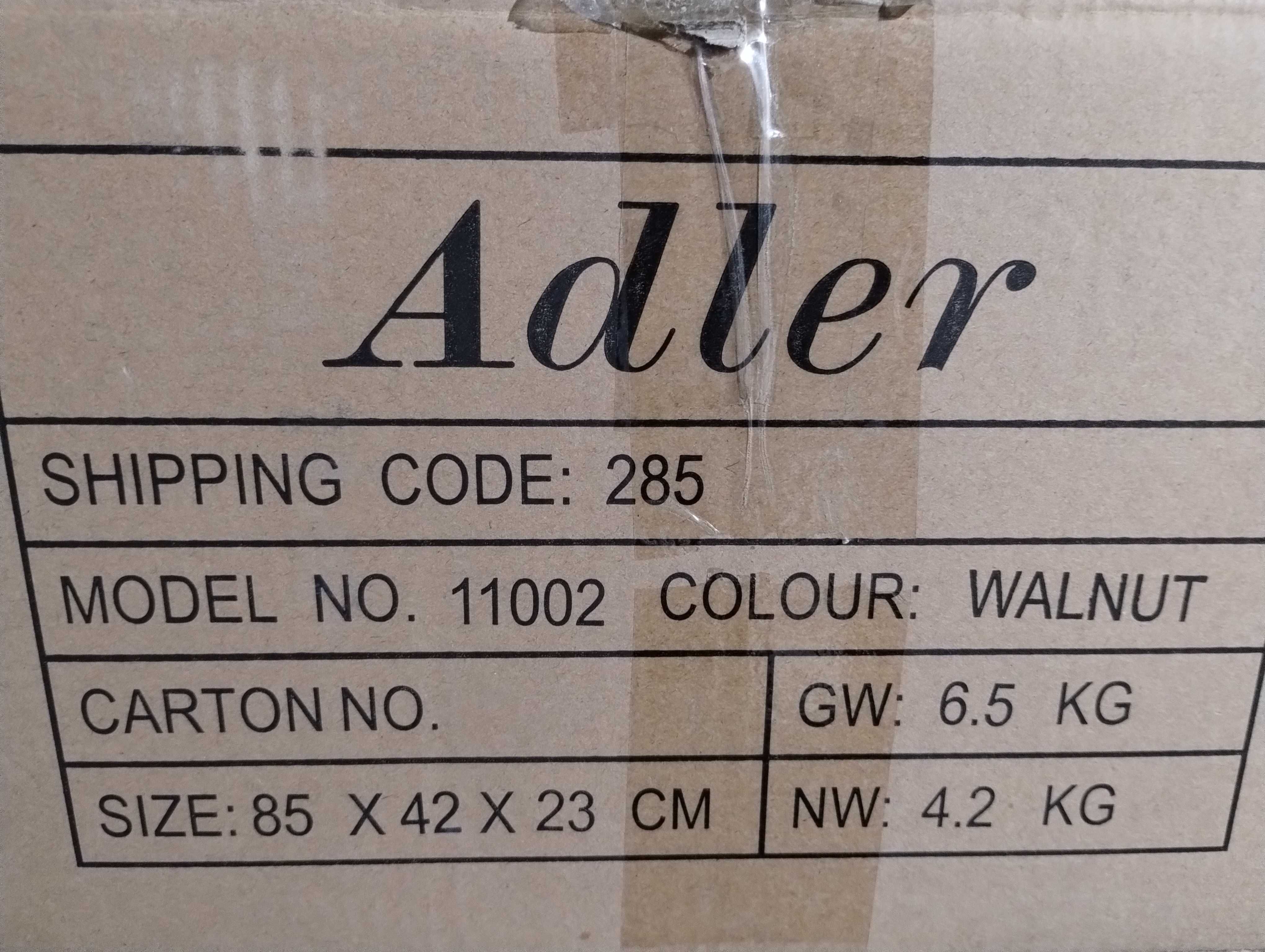 Zegar drewniany mechaniczny ścienny z wahadłem Adler model 11002