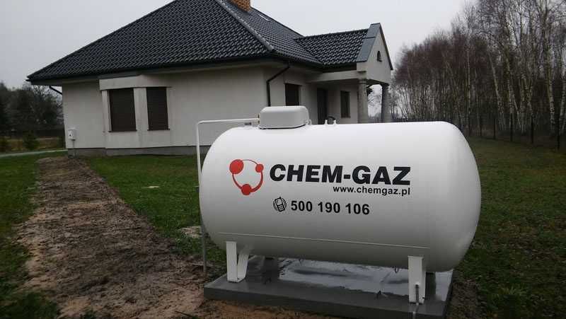 Zbiornik na GAZ 2700/3650/4850/6400 Dostawy Gazu PROPAN LPG Montaż PL