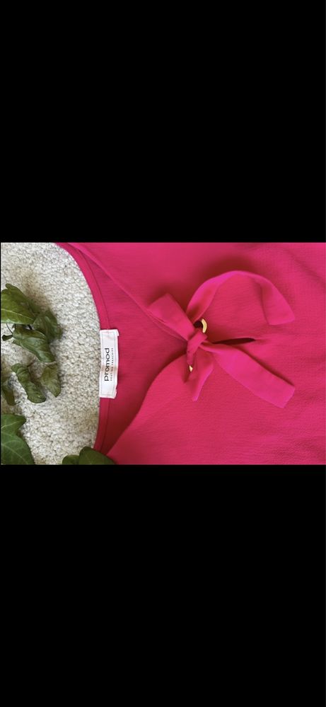 dlegancka rozowa bluzka damska wiosenna