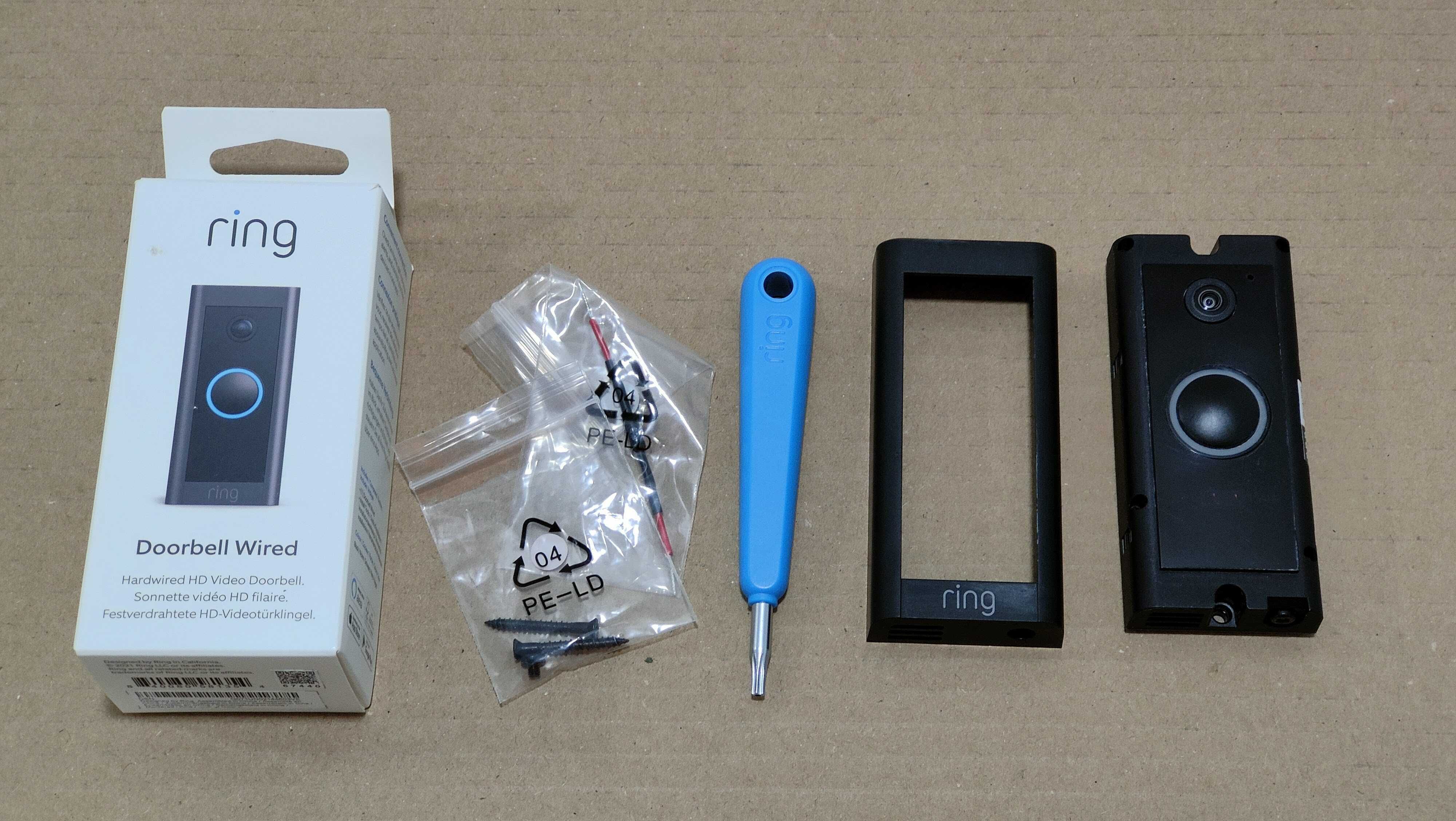 Campainha inteligente Video Ring Doorbell Wired (oferta transformador)