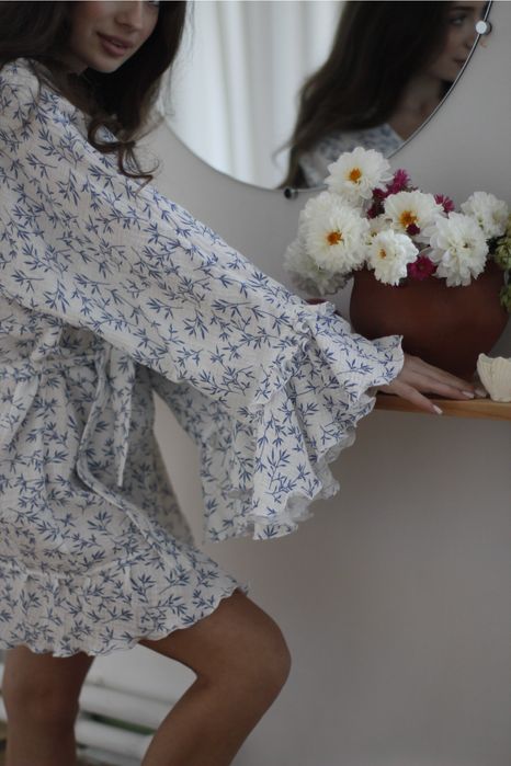 Халат для дому, жіночий, домашній одяг