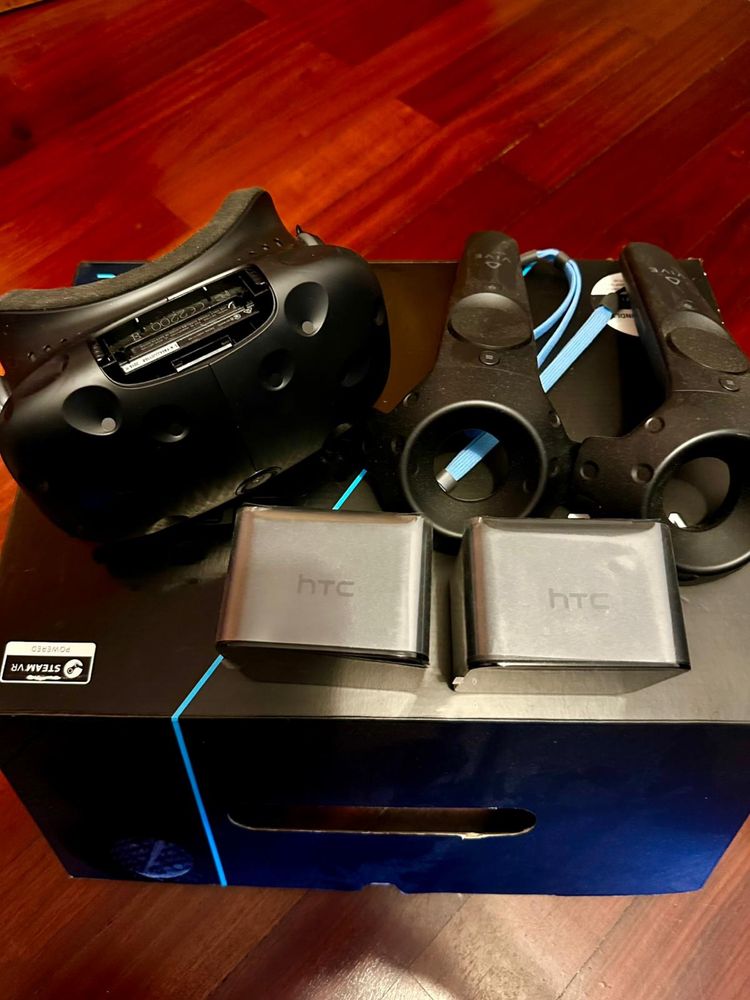 Conjunto de simracing com VR