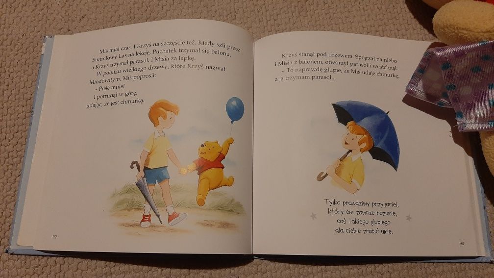 Książeczka Kubuś Puchatek I lekcje ze Stumilowego lasu Winnie the Pooh