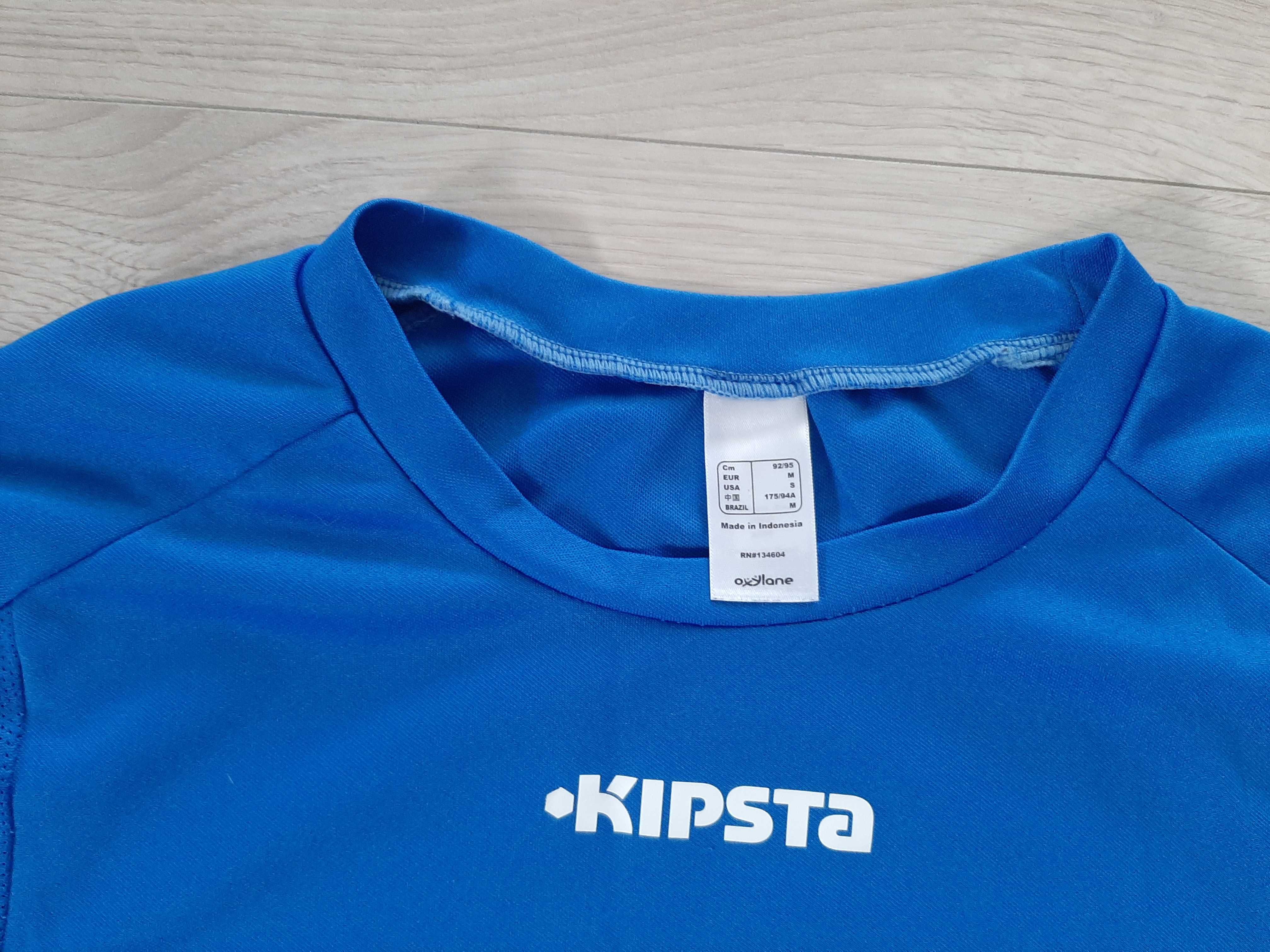 Kipsta Koszulka Niebieska Sportowa M 175 cm Wzrostu