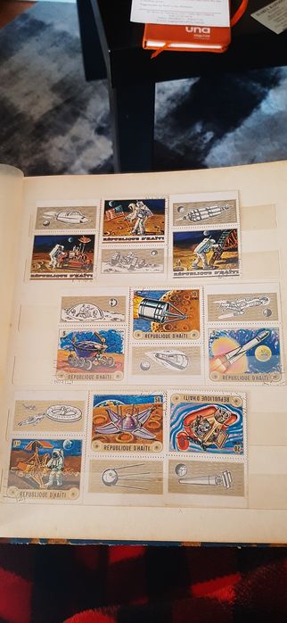 Álbum de selos Antigos