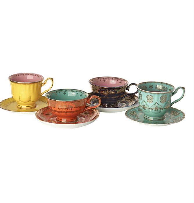 Pols Potten сервис чашки, чайник, тарелки