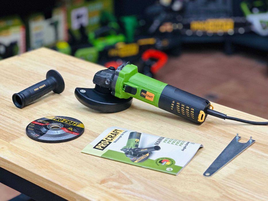125 мм Болгарка Procraft Бесщеточная с Регулировкой + Гарантия