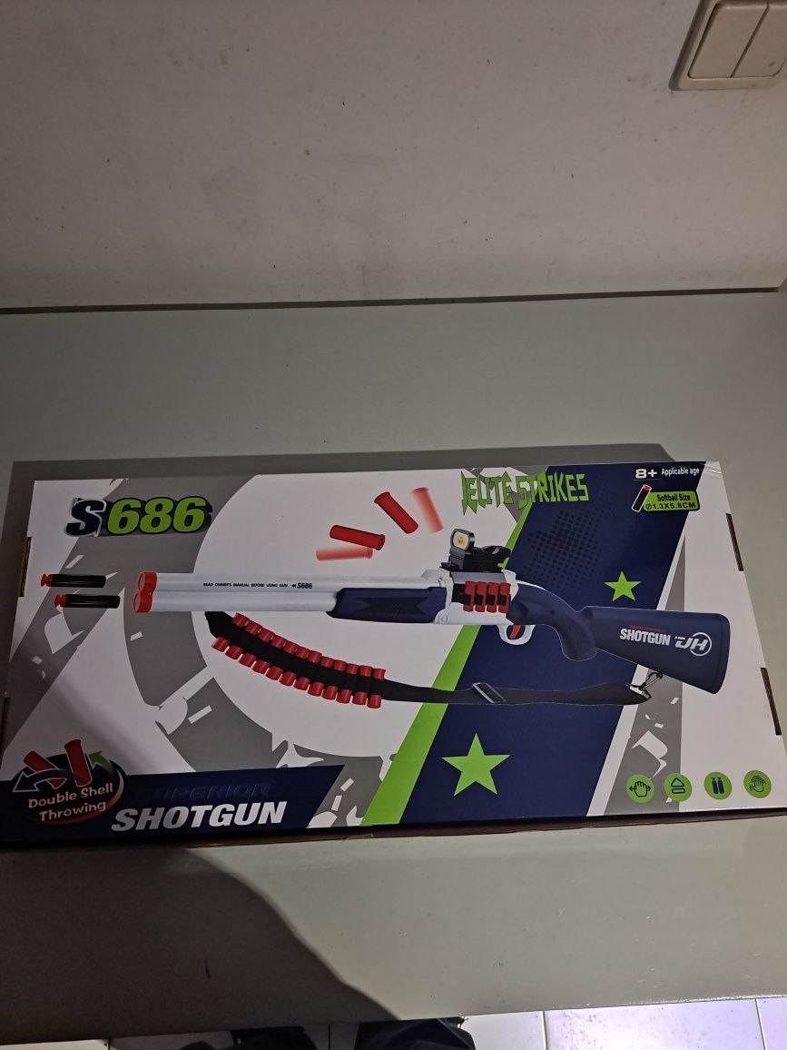Pistola S686 Shotgun jh para brincar
