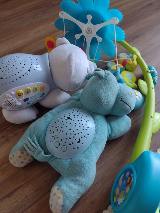 Karuzela, hipcio i miś