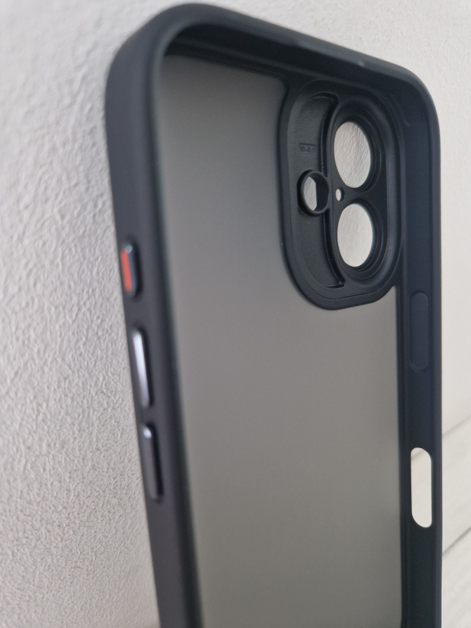 Rock Etui Guard Touch Matte Series do Iphone 16 czarne