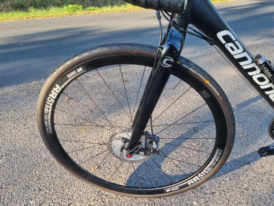 Rower szosowy kolarka Cannondale Caadx Dt Swiss Rotor Shimano Ultegra
