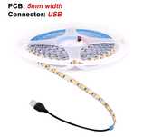 USB лента 5V/ 5м, 3м, 2м 1м Лед LED світлодіодні стрічки USB 5м/ 5V