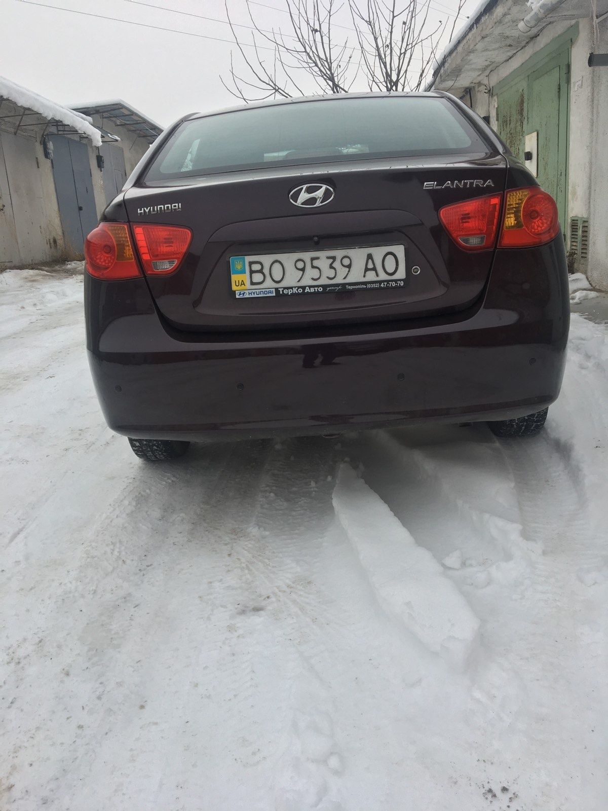 Hyndai Elantra 2008 газ/бензин