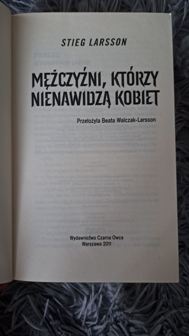 Stieg Larsson - Mężczyźni, Którzy Nienawidzą Kobiet