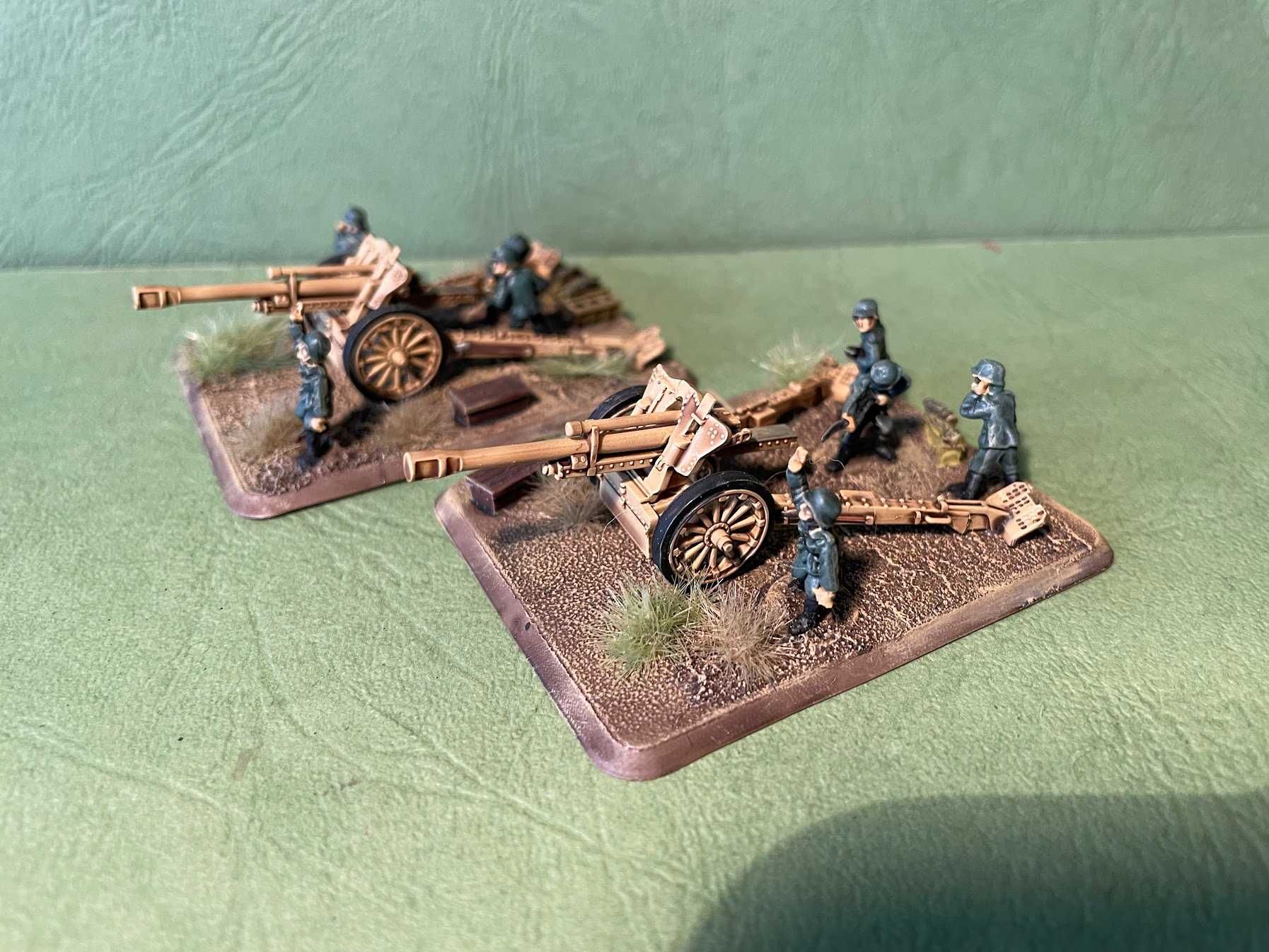 10.5cm Howitzers - modele w skali 1/100