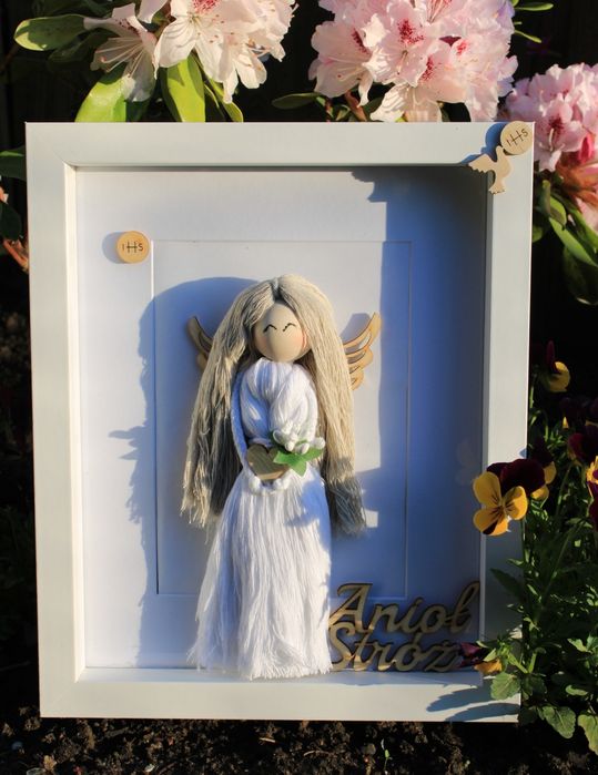 Laleczka  w ramce /Anioł w ramce