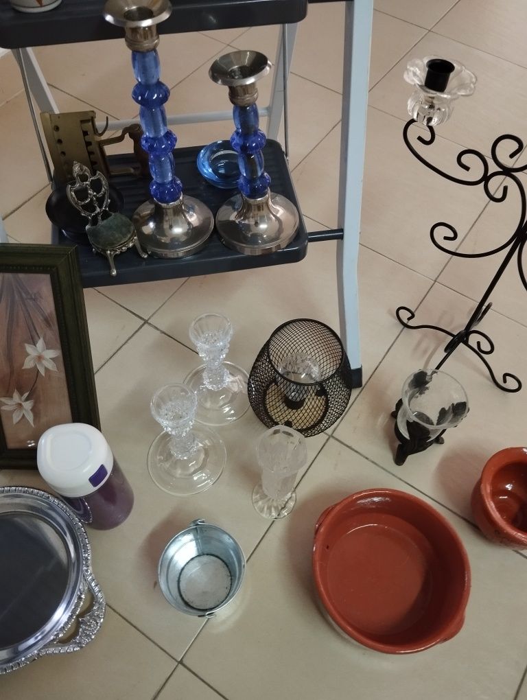 Diversas peças ornamentais