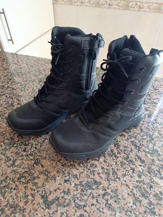Botas Magnum Mega Tatical Hi c/ fecho zip lateral
