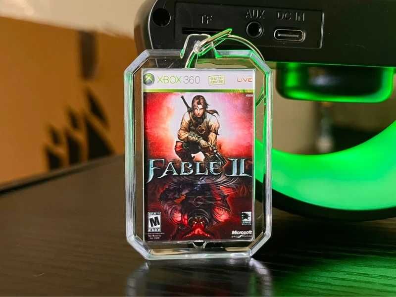 Brelok Fable II - mini okładka gry Xbox 360