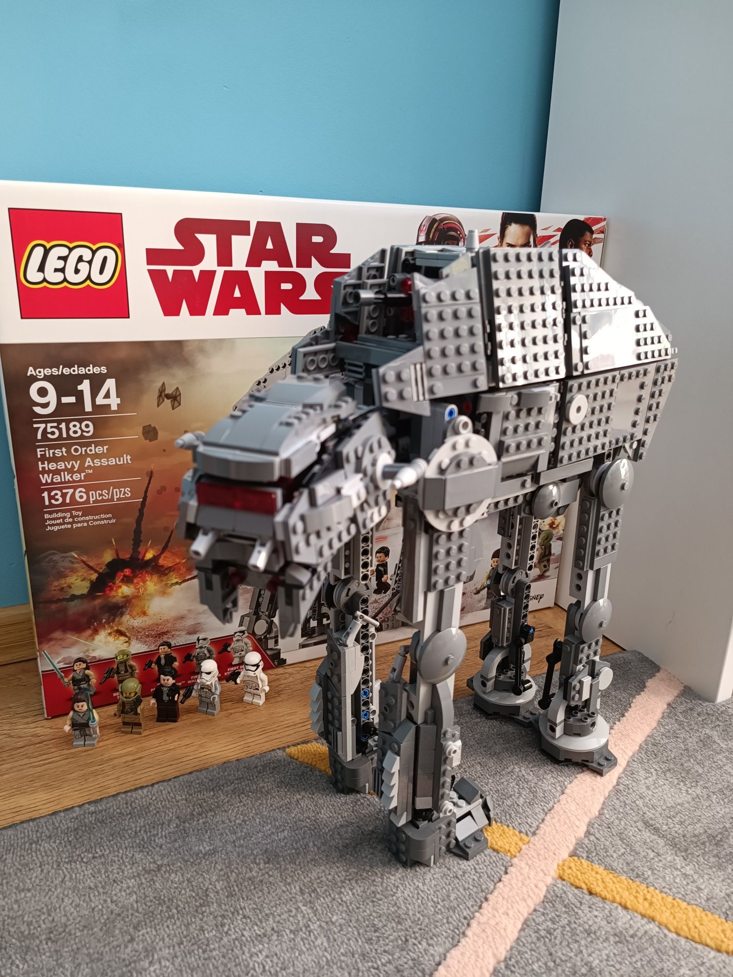 LEGO Star Wars 75189 Ciężka maszyna krocząca Najwyższego Porządku