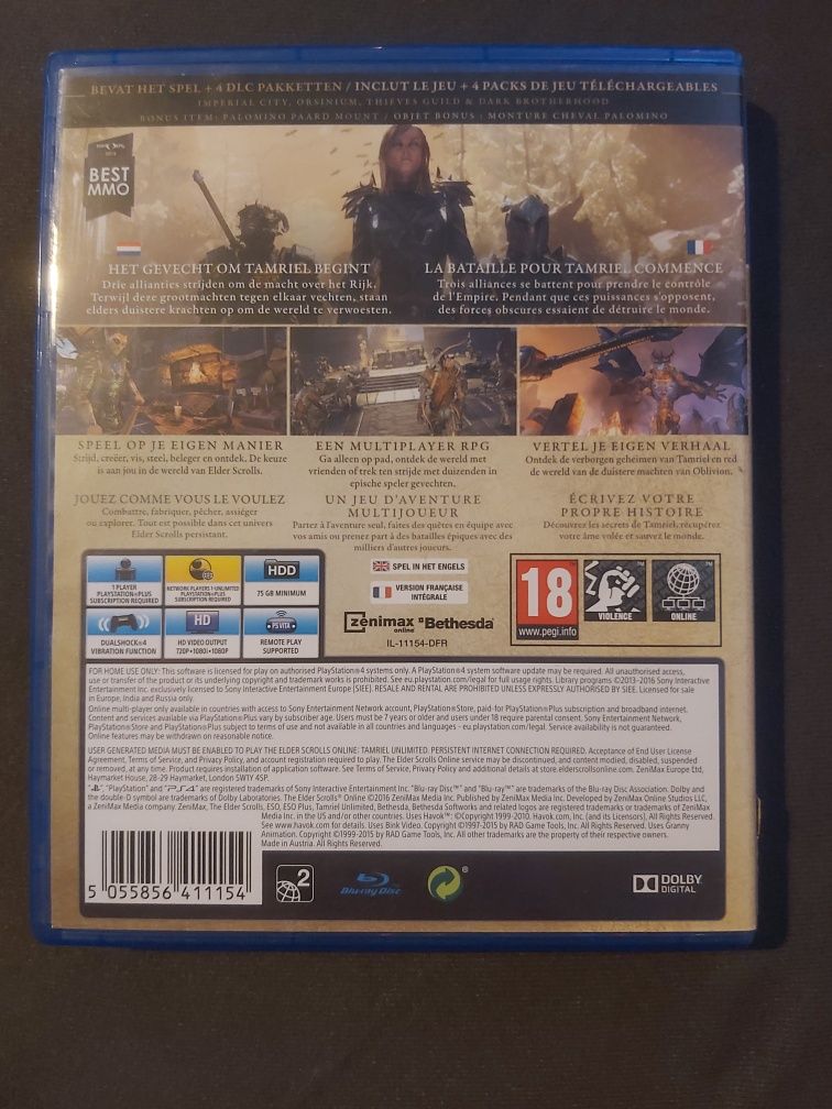 The Elder Scrolls Online ps4