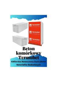 Beton komórkowy Termobet Solbet Ytong Gazobeton, pustak