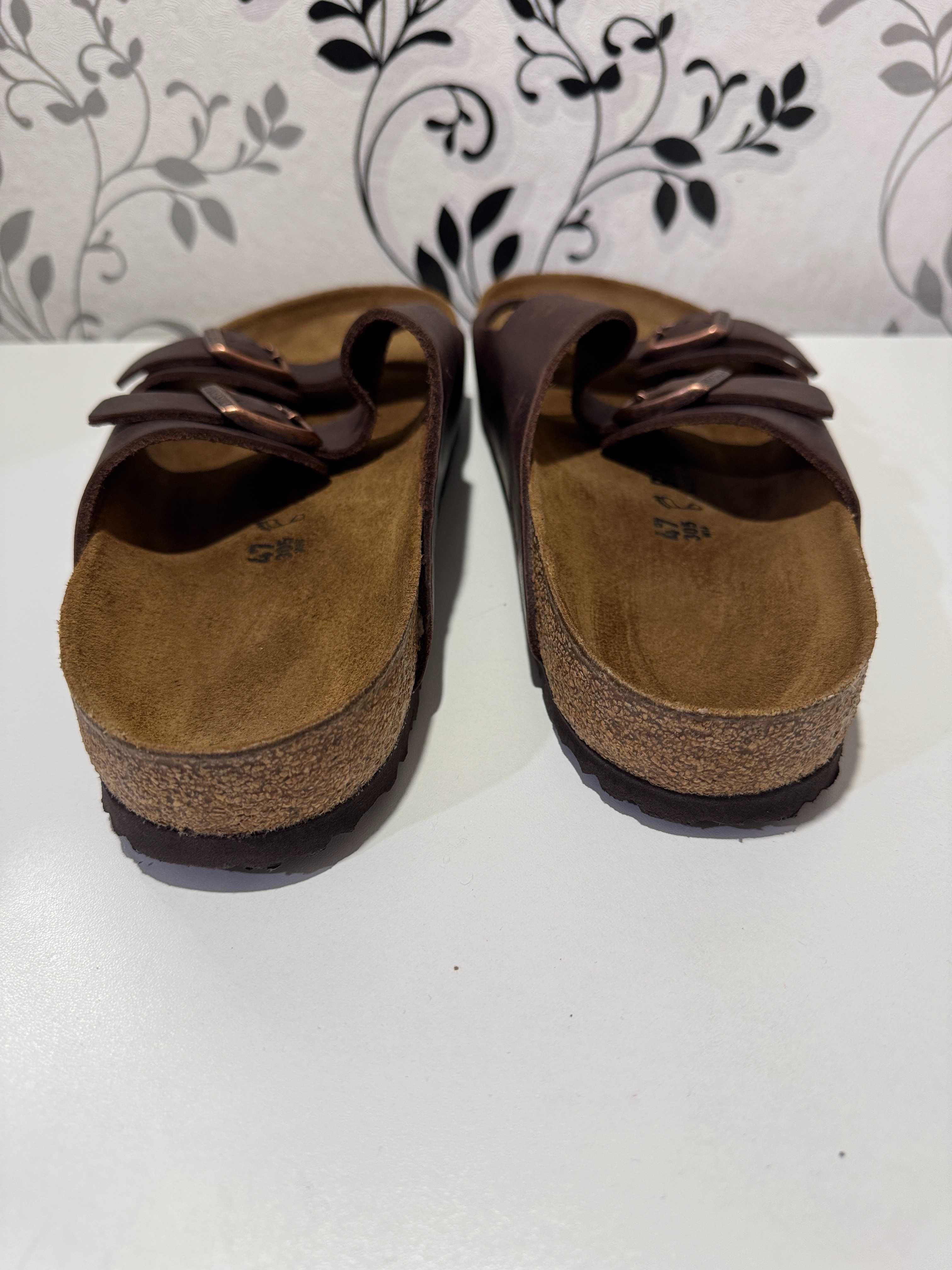 Шльопанці Birkenstock Arizona Oiled Leather - Habana, 47р