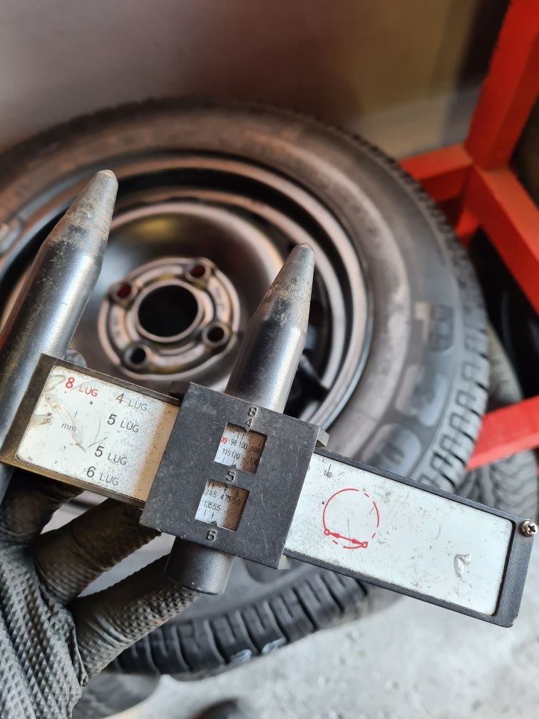 Koło zapasowe 4x100 13 Opel 155/80/13 dojazdowe zapas #35