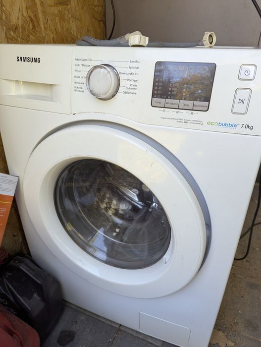 Samsung Eco bubble 7kg pralka, szybkie pranie, wirowanie