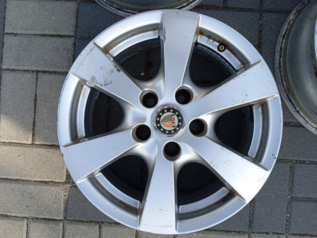 4 Alufelgi Kapsle Renault Nissan Toyota Kia Hyundai Mitsubishi