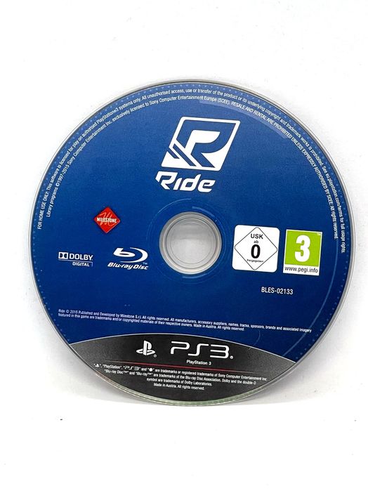 Ride PS3 (sama gra) Po Polsku