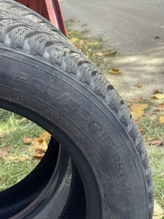 Зимові шини nokian 205 55 16