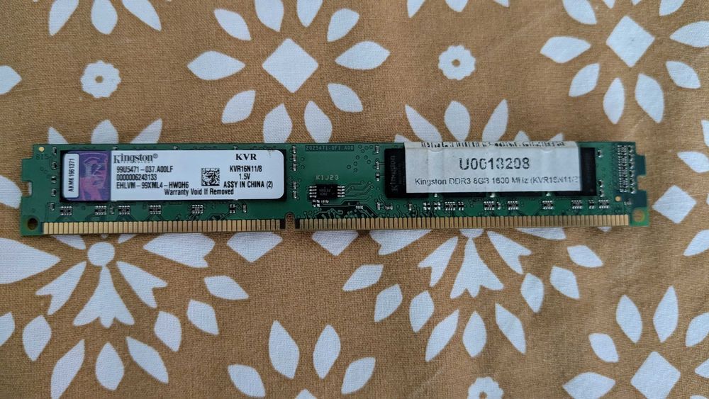 Kingston DDR3 8gb 1600mhz