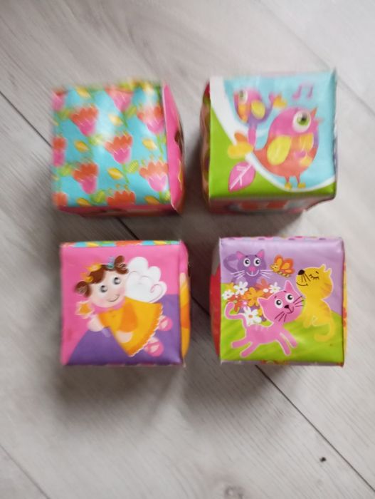 Miękkie klocki do kąpieli