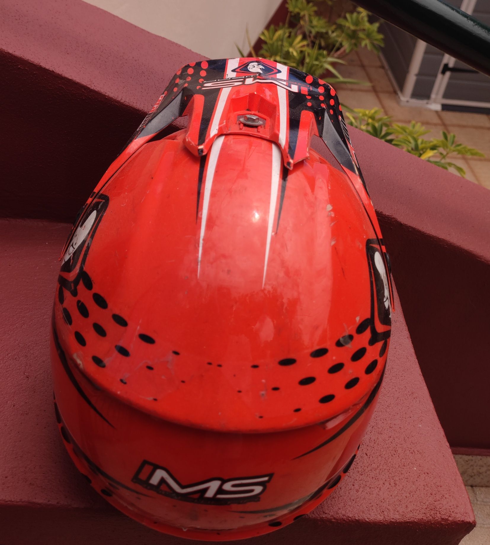 Capacete de motocross