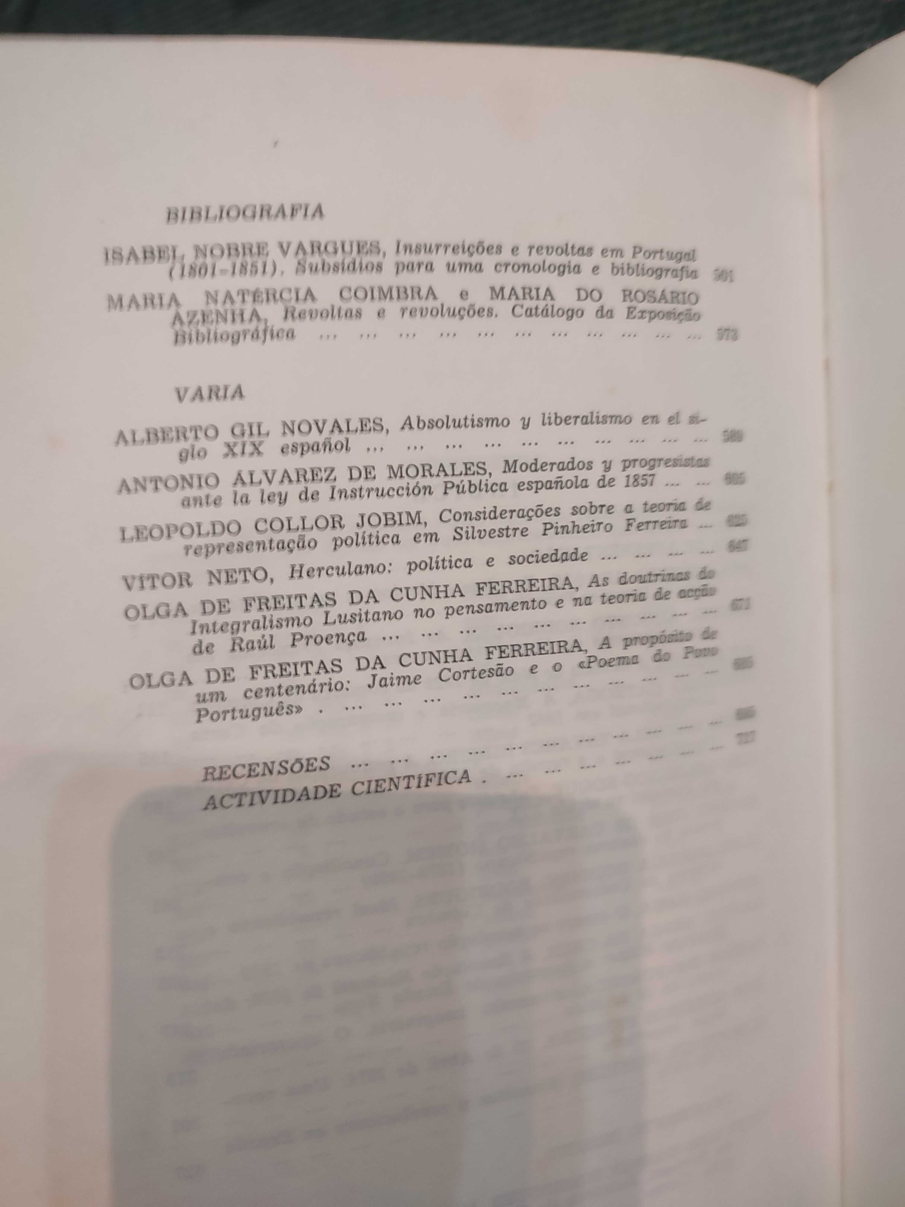 Revoltas e Revoluções - Coordenação José de Carvalho Homem