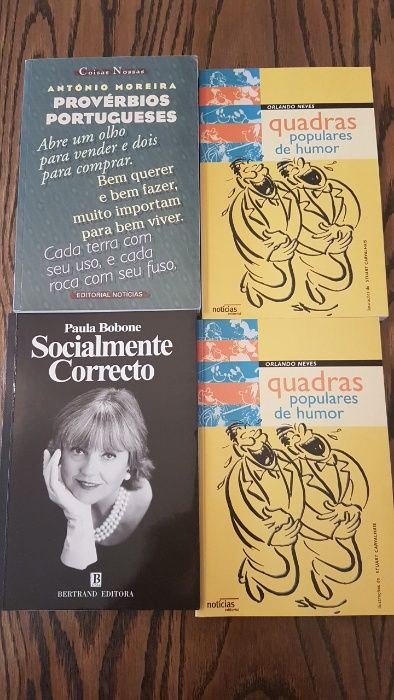 Livros variados em bom estado