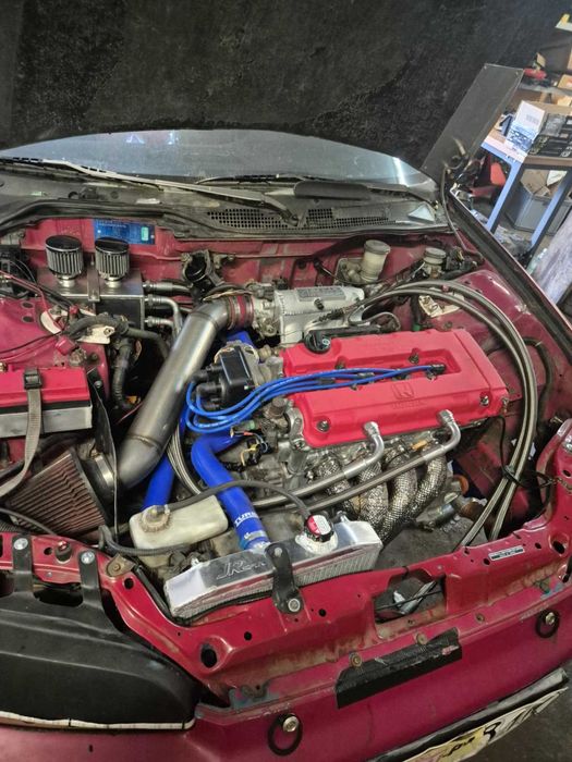 Głowica b16a2 Honda Civic JDM top spec b18c6 KJS rajdy WSMP