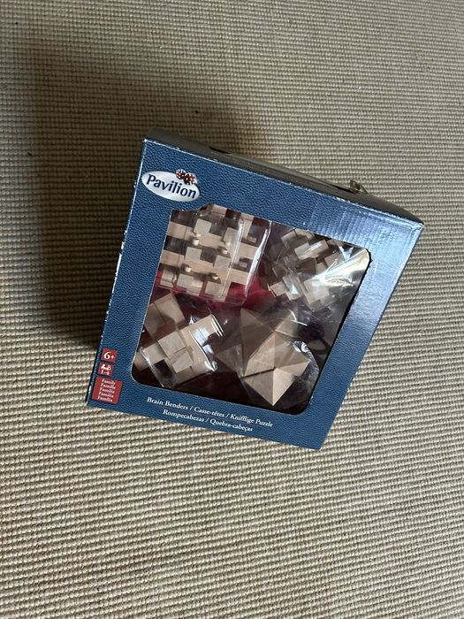 Jogo Quebra Cabeças de madeira