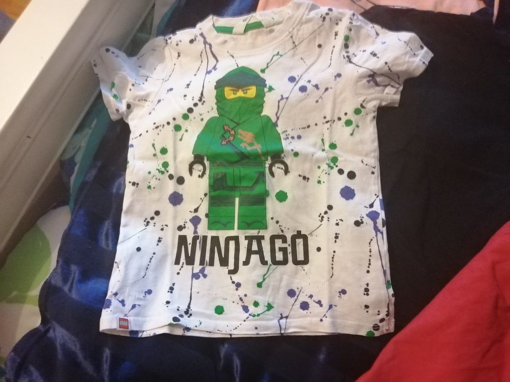 H&M Ninjago spider Man tommy Hilfiger i inne 116/122 7 sztuk