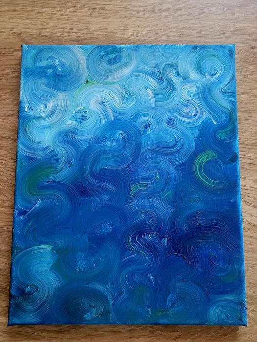 Obraz- abstrakcja 24x30