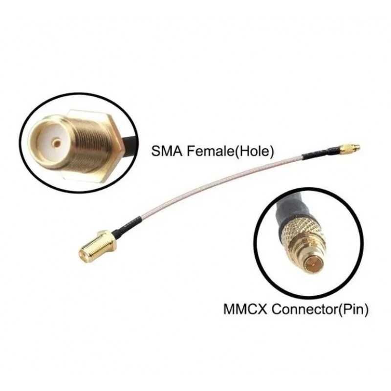 Пігтейл RP-SMA MMCX IPEX UFL 5 7 10см кабель FPV антена дрон