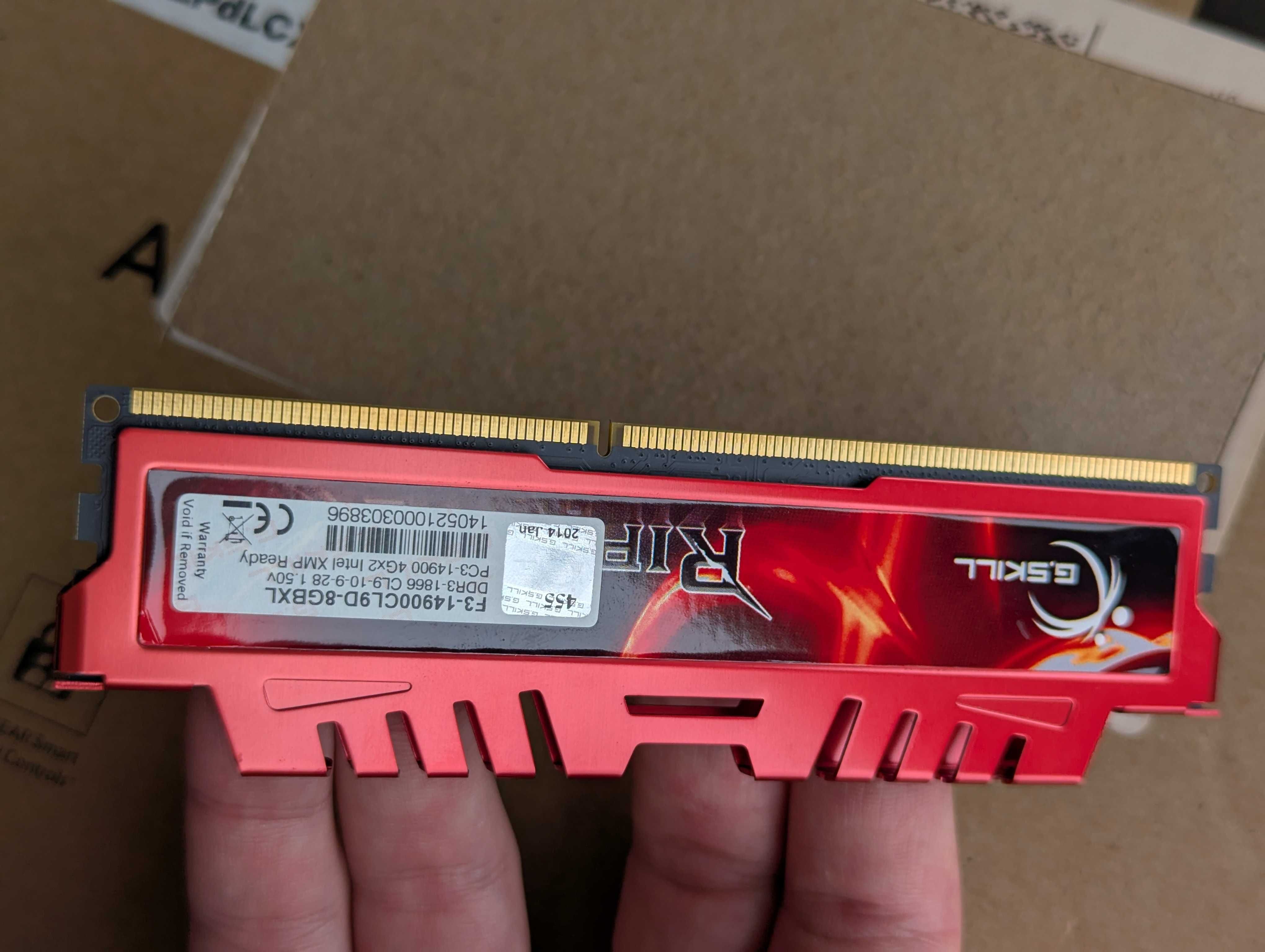 G.Skill Ripjaws F3 DDR3 4GB 1866 Mhz CL9 PC14900 intel XMP