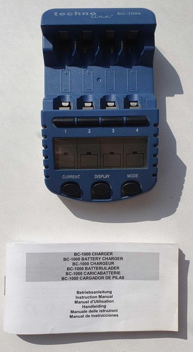 Зарядний пристрій для акумуляторів Technoline BC-1000 (неробочий)