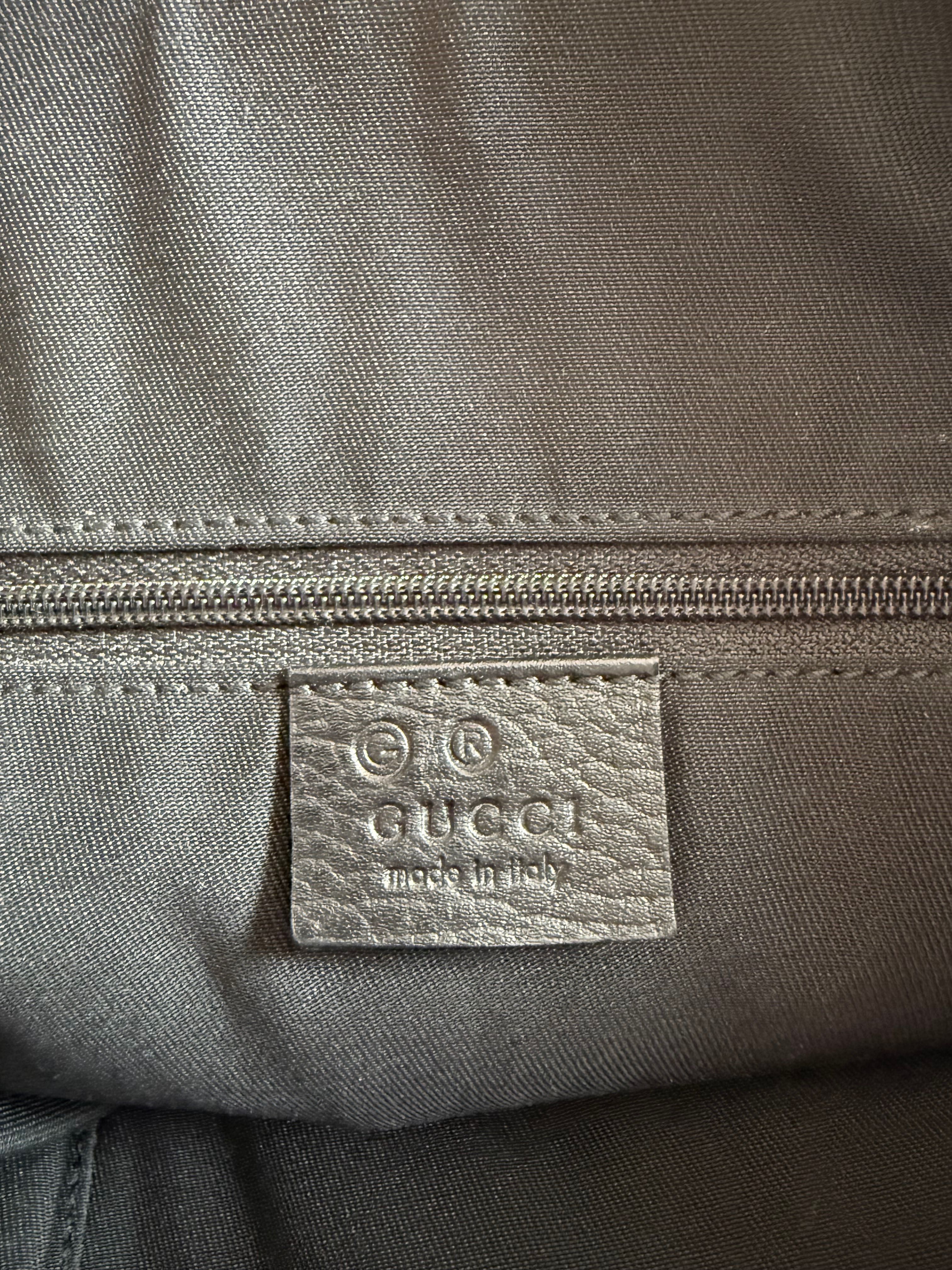 torebka GUCCI GG Canvas Tote Bag Black