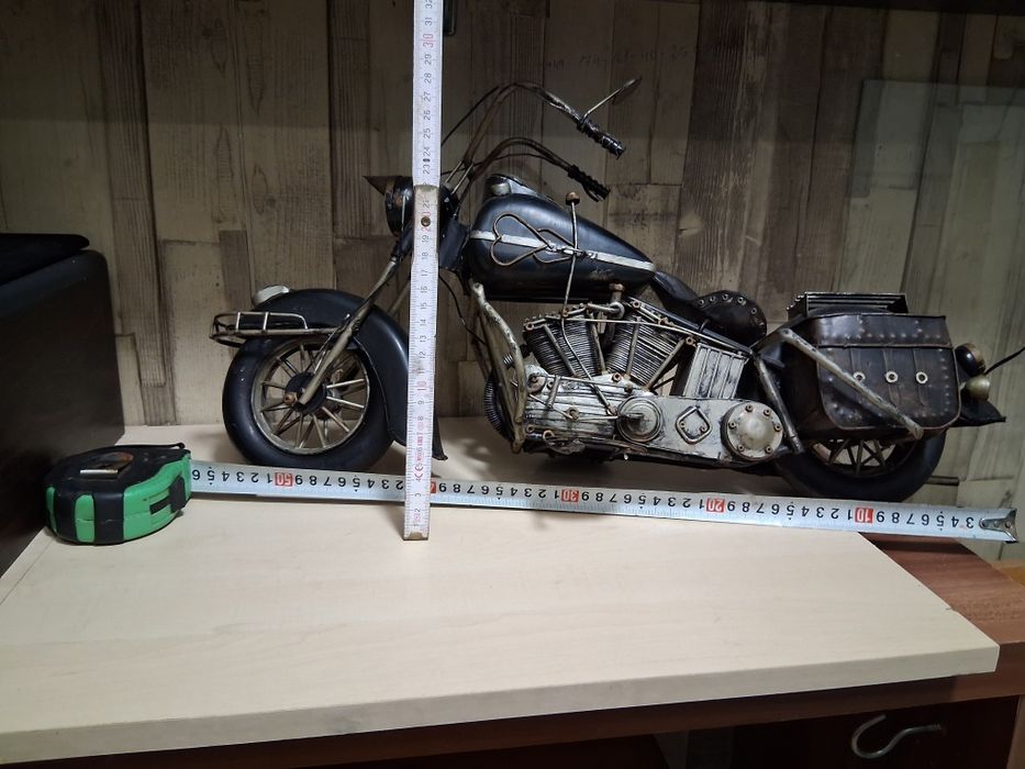 Motor ręcznie robiony duży 57cm dlu
