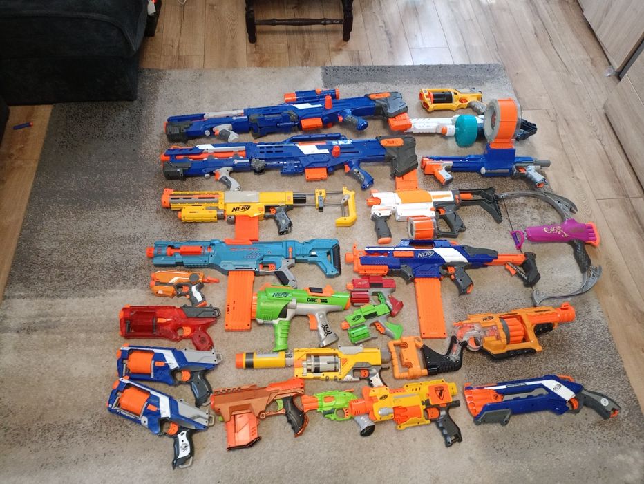 Zestaw karabinów nerf
