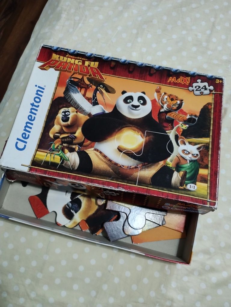 Duże puzzle King fu panda