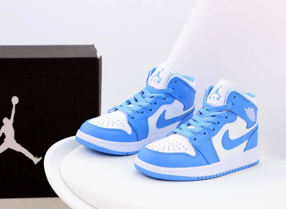 Buty Nike Air Jordan 1 Retro Mid UNC 36-40 damskie trampki
