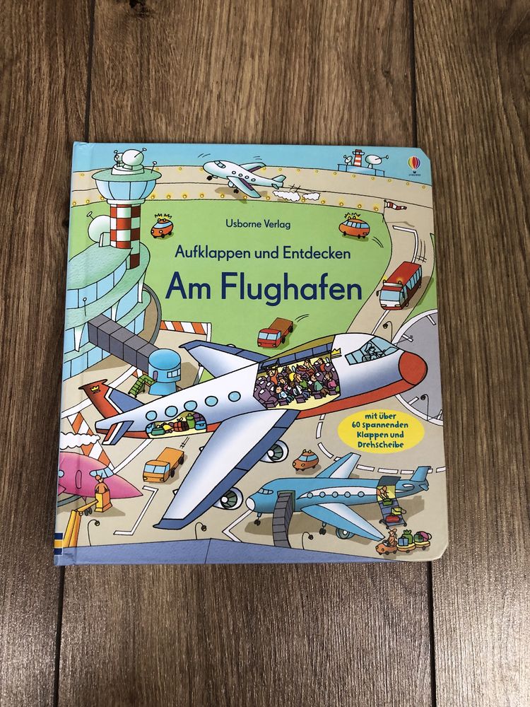 Ksiazka Usborne Am Flughafen